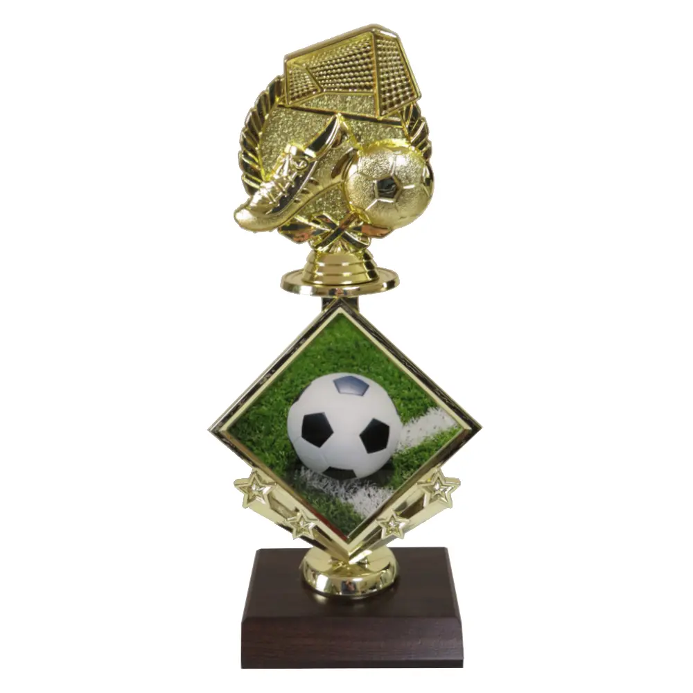 Soccer Star Insert Trophy Soccer Star Insert Trophy-Soccer Wreath
