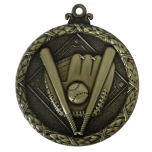 Gold Wreath Softball Medal