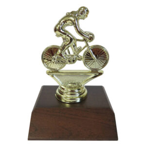 Cycling Girl Figurine