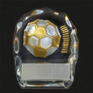Glass Soccer Award