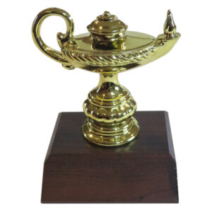 Knowledge Lamp Figurine