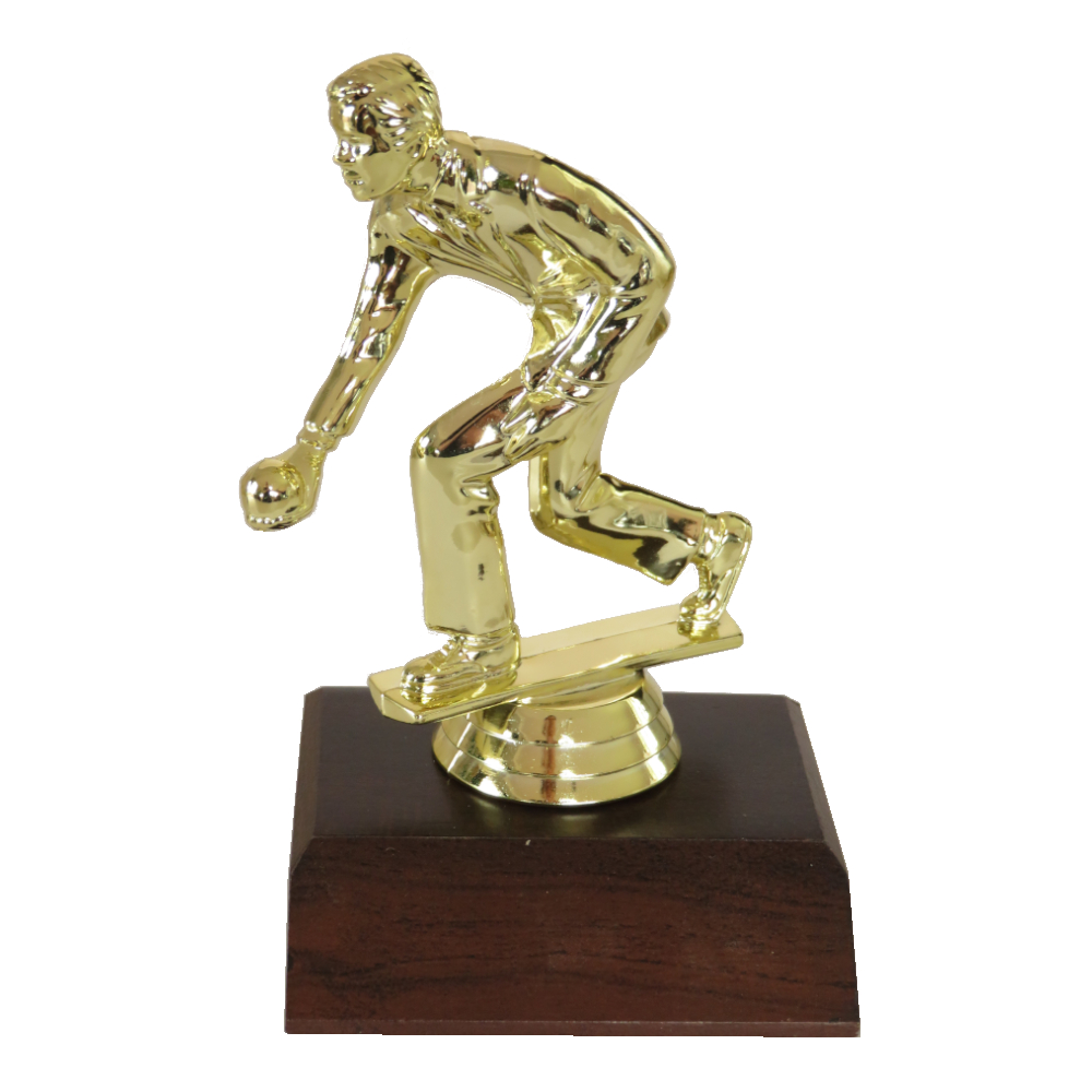 Lawn Bowls Male Figurine Lawn Bowls Male Figurine