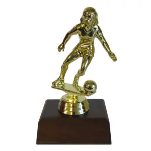 Soccer Female Figurine