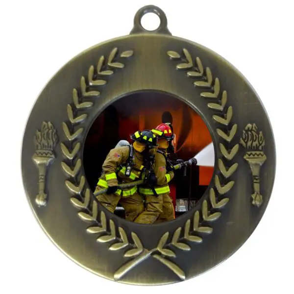 Firefighting medal 2