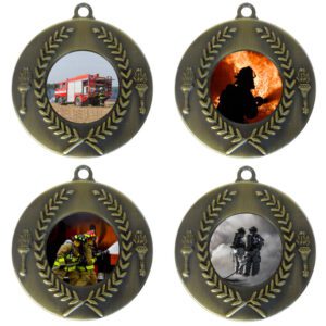 25mm Insert Firefighting Medal