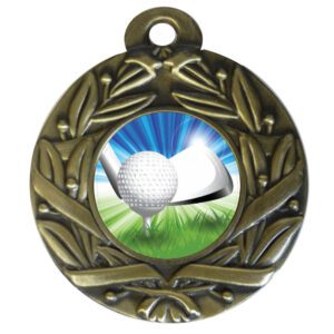 25mm Insert Golf Medal