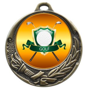 50mm Insert Golf Medal