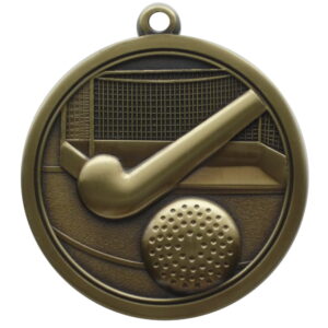 Hi-Relief Hockey Medal