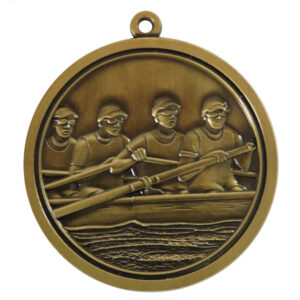 Watersports Medals, Hi-Relief Rowing Medal