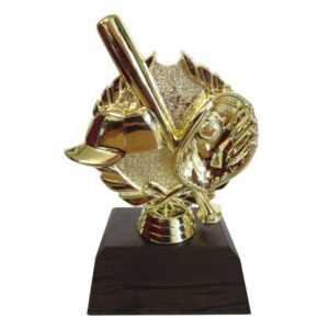 Softball Wreath Figurine