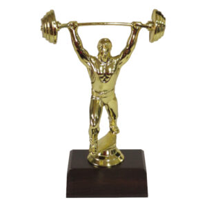 Weightlifter Figurine