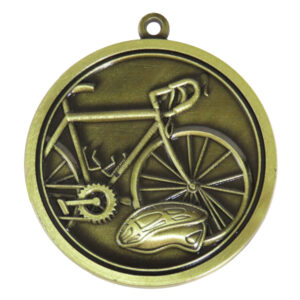 Hi-Relief Cycling Medal
