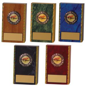 Wooden Backstand Trophy