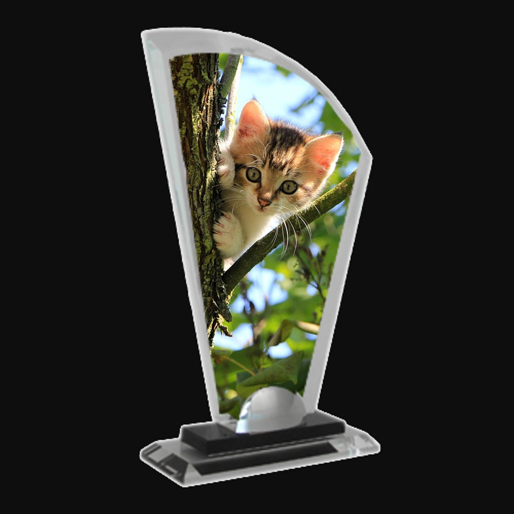 Crystal Fan Photo Display