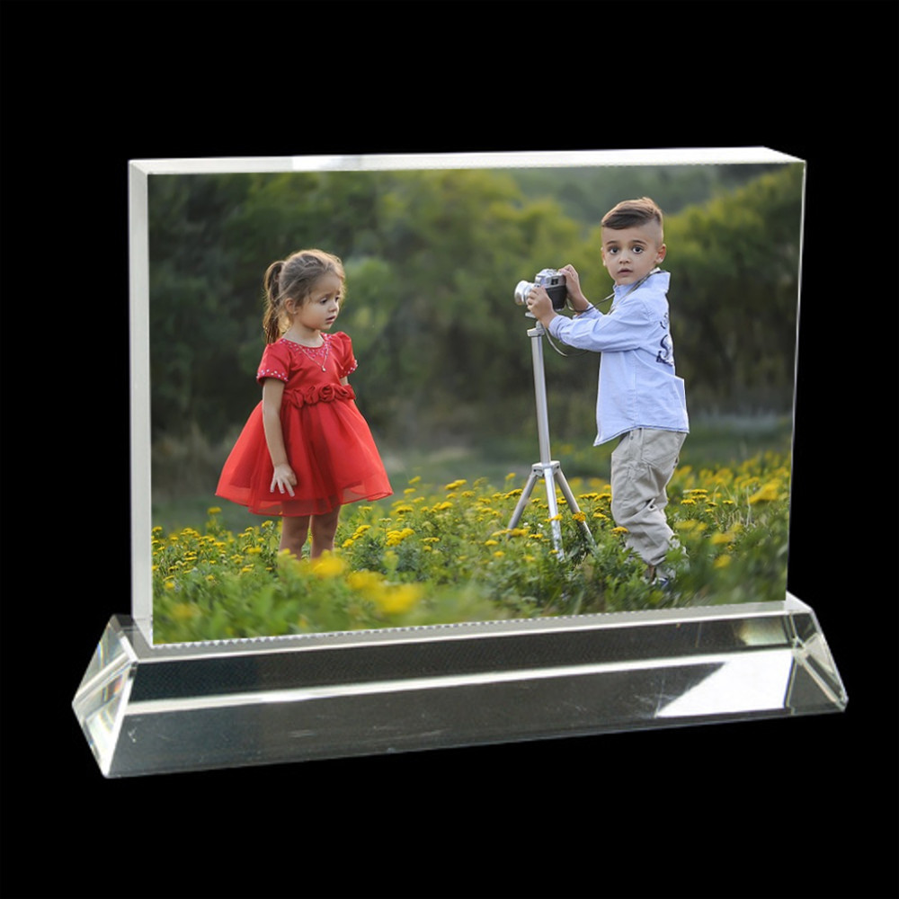 Crystal Landscape Photo Display