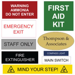 Engraved Signs And Labels