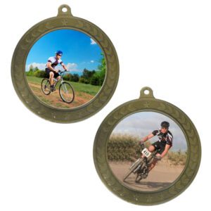 50mm Insert Mountain Biking Medal