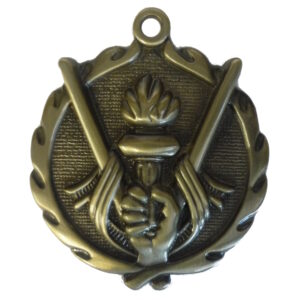 3D Gold Victory Medal