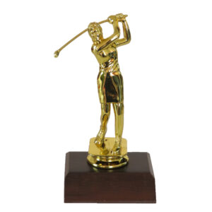 Golfer Girl Figurine