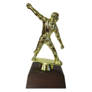 Cricket Bowler Figurine