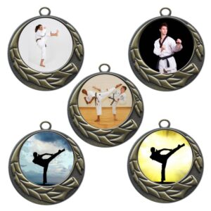 50mm Insert Karate Medals