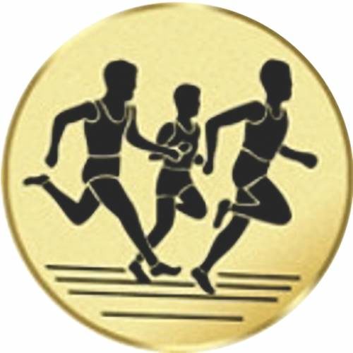 Athletics Black Sillouette On Gold