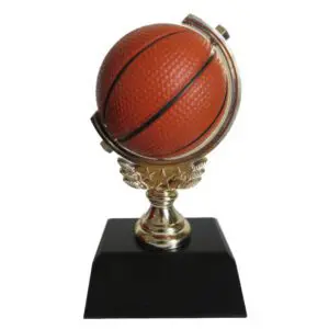 Spinning Basketball Trophy
