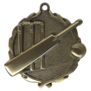 3D Cricket Medal