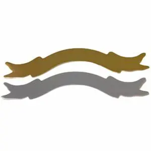 Metal Shield Ribbon - 01
