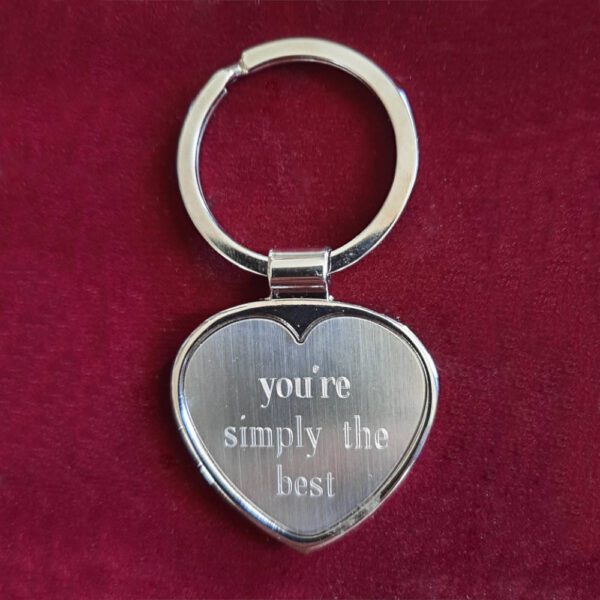 Heart Keyring - Image 2