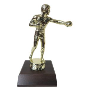 Boxing Man Figurine
