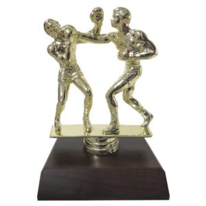 Boxing Pair Figurine