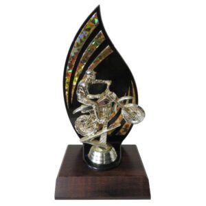 Flameback Motocross Trophy-Gold