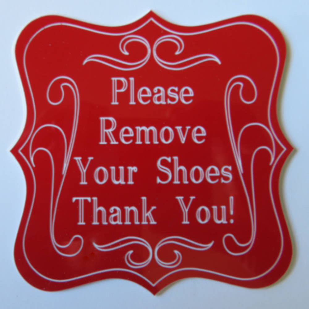 Engraved Signs and Labels Red with White