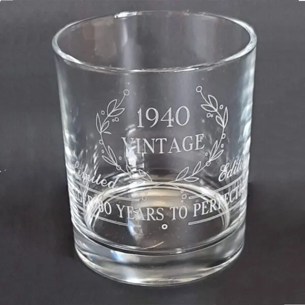 Winston Whiskey Glass