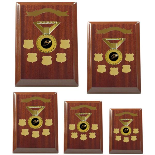 Dark Walnut Gloss Plaques