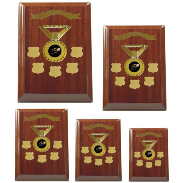 Dark Walnut Gloss Plaques