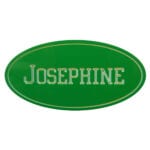 Green with white text