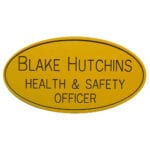 Yellow with black text
