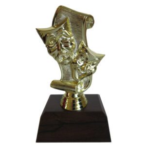 Drama Mask Figurine
