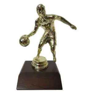 Male Basketball Player Figurine