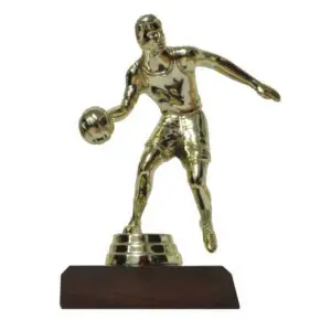 Male Basketball Player Figurine