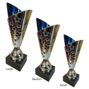Blue/Silver Celestial Trophy
