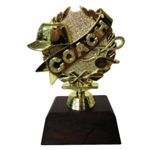 Coach Wreath Figurine