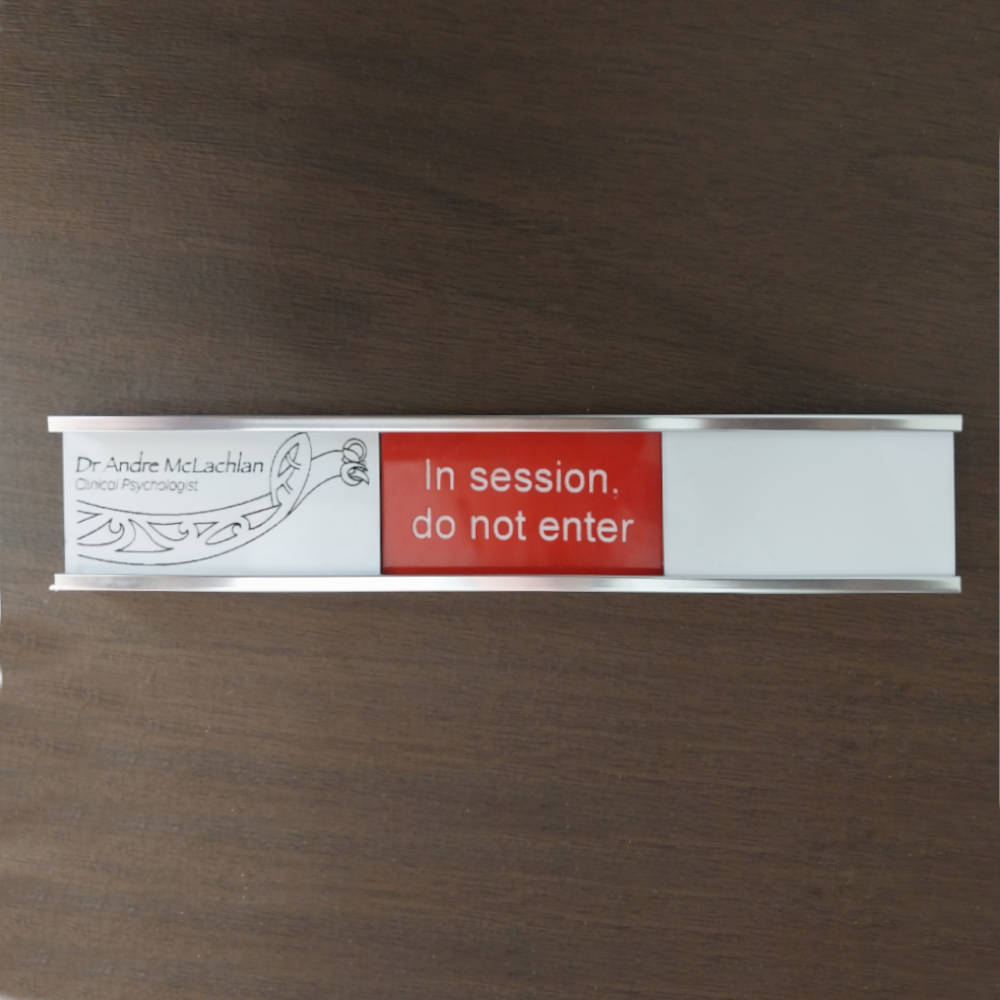 Engraved Sliding Sign Engraved Sliding Sign - Image 2