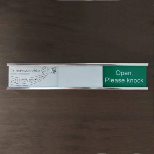 Engraved Sliding Sign - Image 3