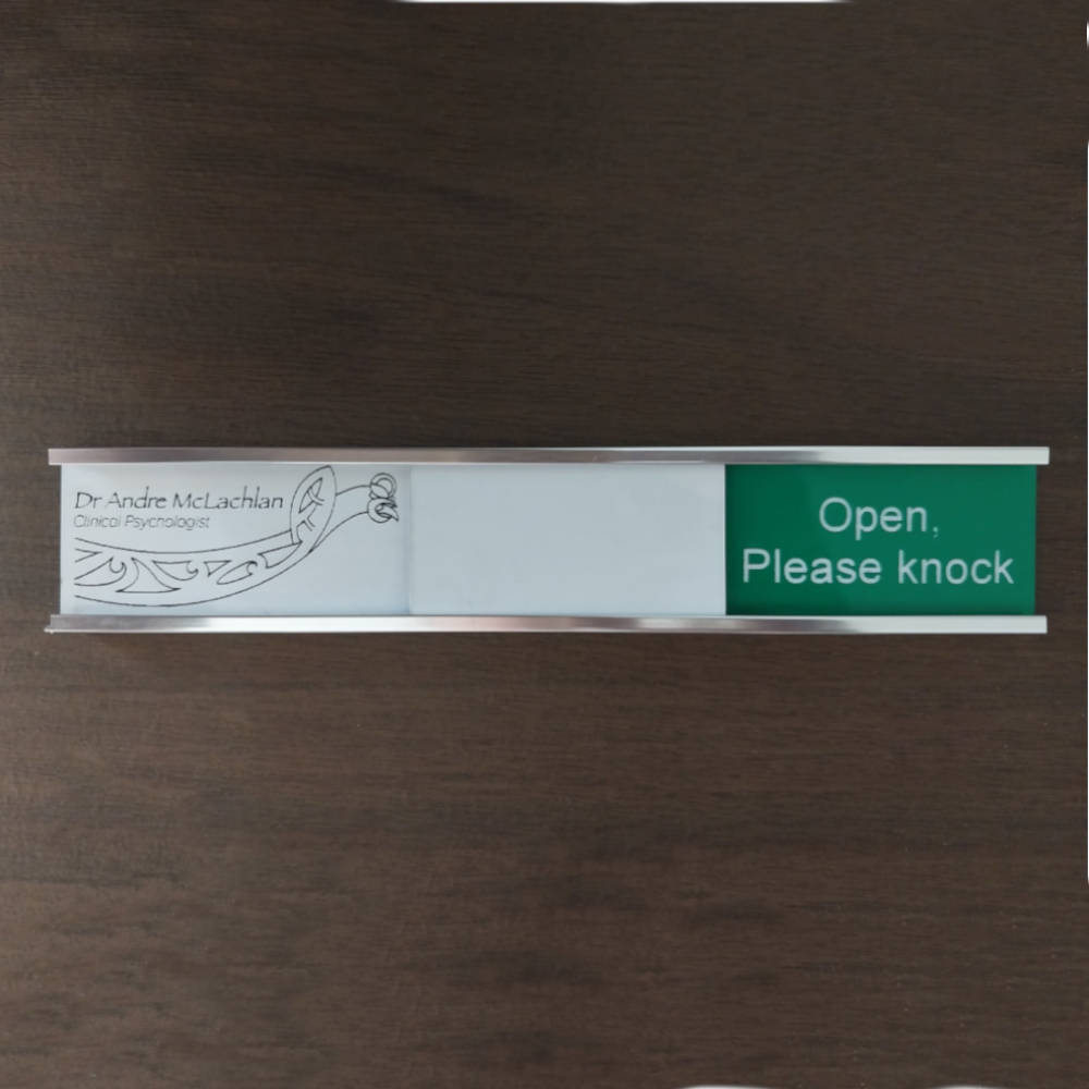 Engraved Sliding Sign Engraved Sliding Sign - Image 3