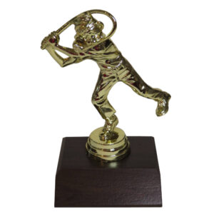 Comic Male Golfer Figurine