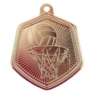 Hexagon Netball Medal