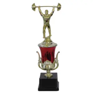 Weightlifter Trophy Cup